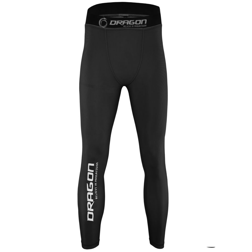 boys black compression pants