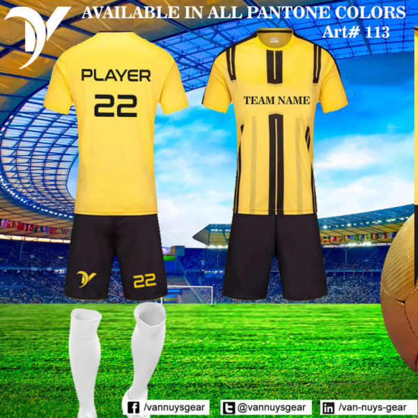 Youth Team Soccer Uniforms